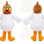 White Chicken Mascot Costume