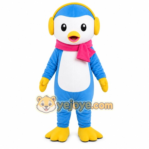Blue Penguin Mascot Costume