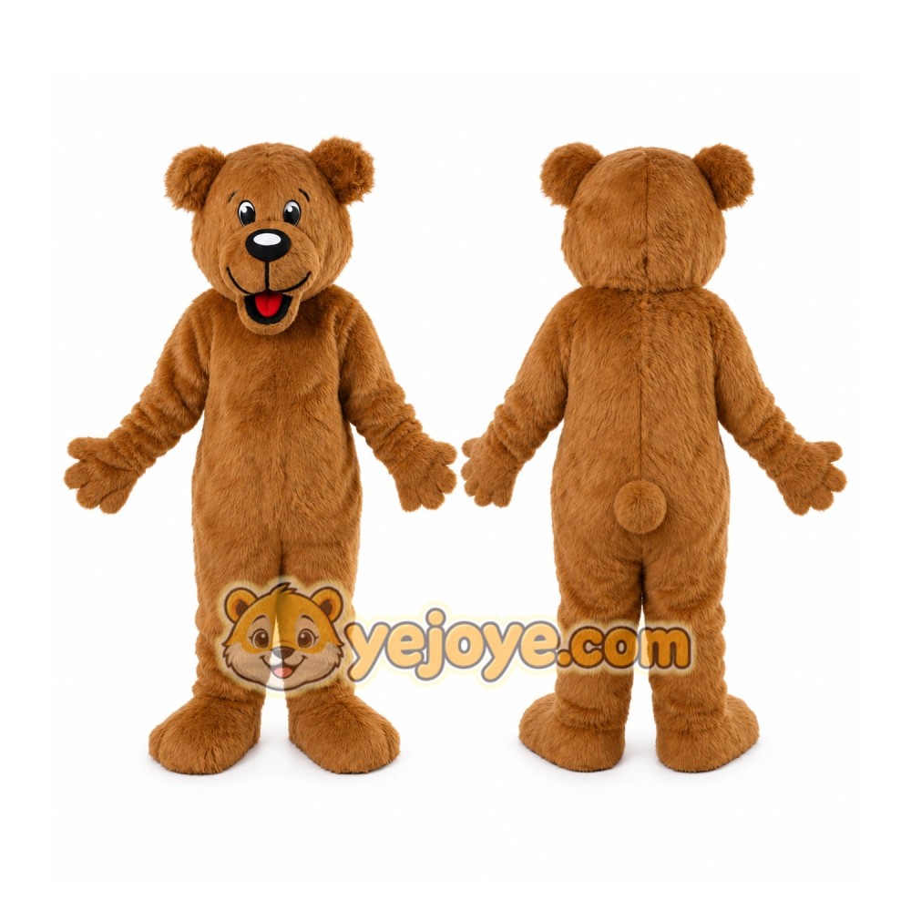 Brown Bear Mascot Costume Brown Bear Mascot Costume