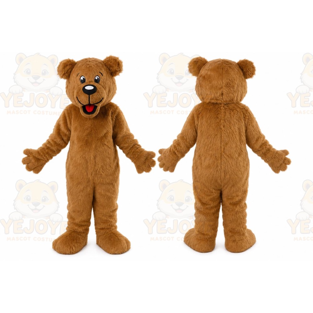 Brown Bear Mascot Costume