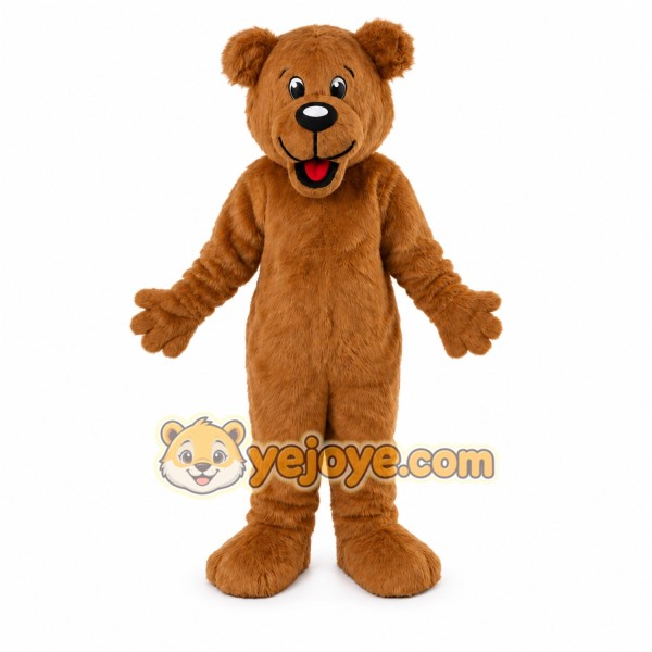 Brown Bear Mascot Costume