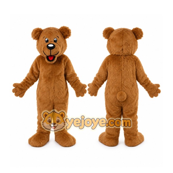 Brown Bear Mascot Costume