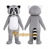Gray Raccoon Mascot Costume Gray Raccoon Mascot Costume