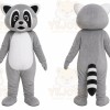Gray Raccoon Mascot Costume