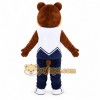 Brown Dog Vest Mascot Costume