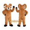 Brown Ram Mascot Costume Brown Ram Mascot Costume