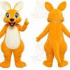 Orange Kangaroo Mascot Costume