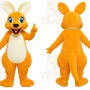 Orange Kangaroo Mascot Costume