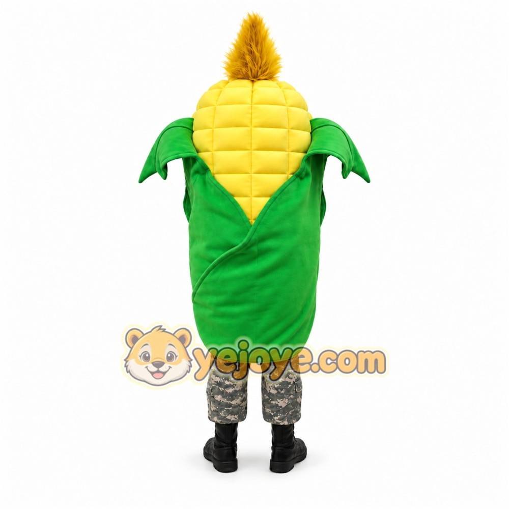 Corn Character Mascot Costume Corn Character Mascot Costume