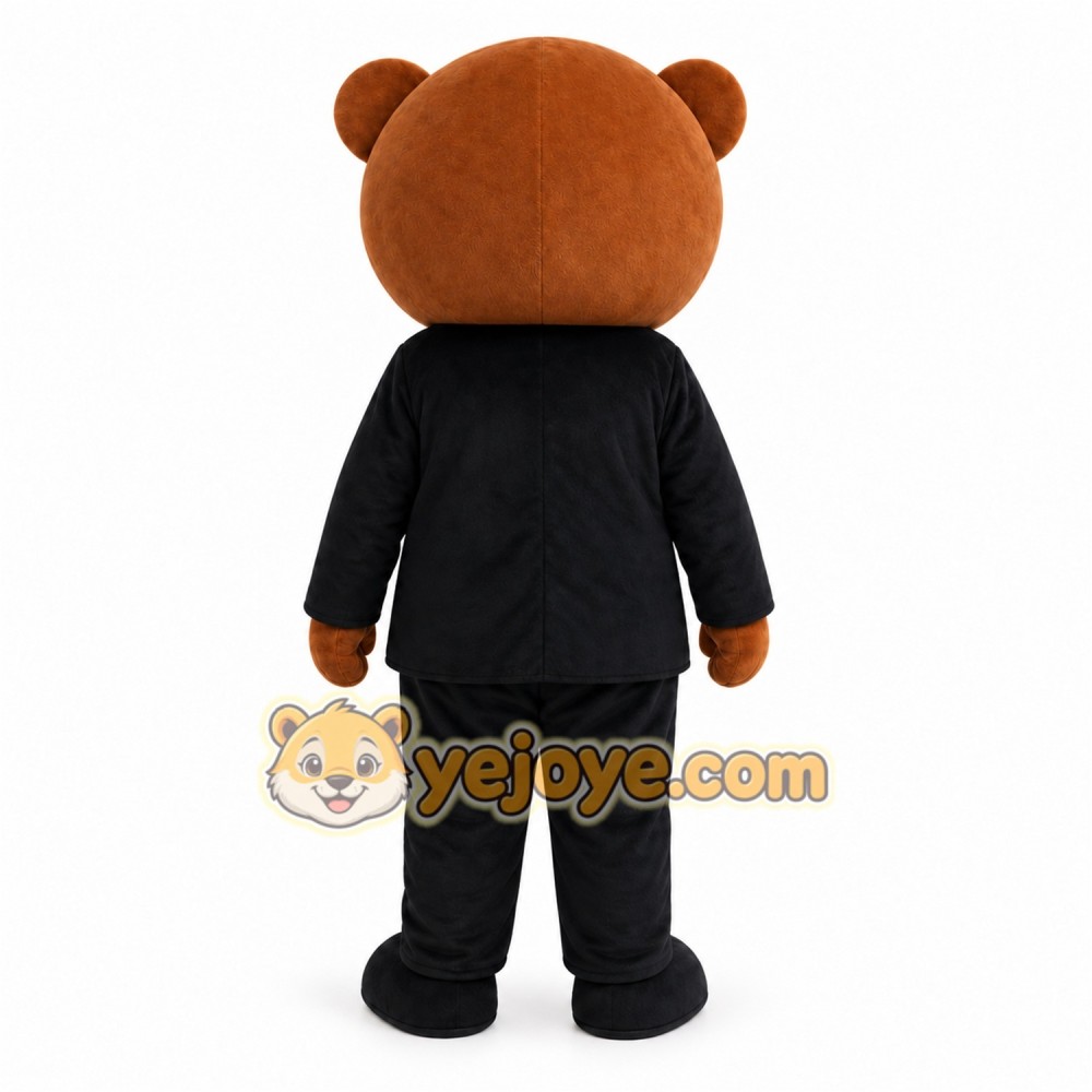 Tuxedo Bear Mascot Costume