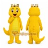 Yellow Dragon Mascot Costume