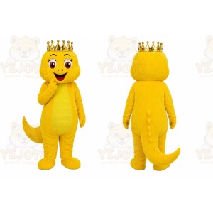 Yellow Dragon Mascot Costume