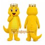 Yellow Dragon Mascot Costume
