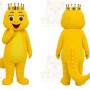 Yellow Dragon Mascot Costume