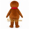 Brown Bear Scarf Mascot Costume Brown Bear Scarf Mascot Costume