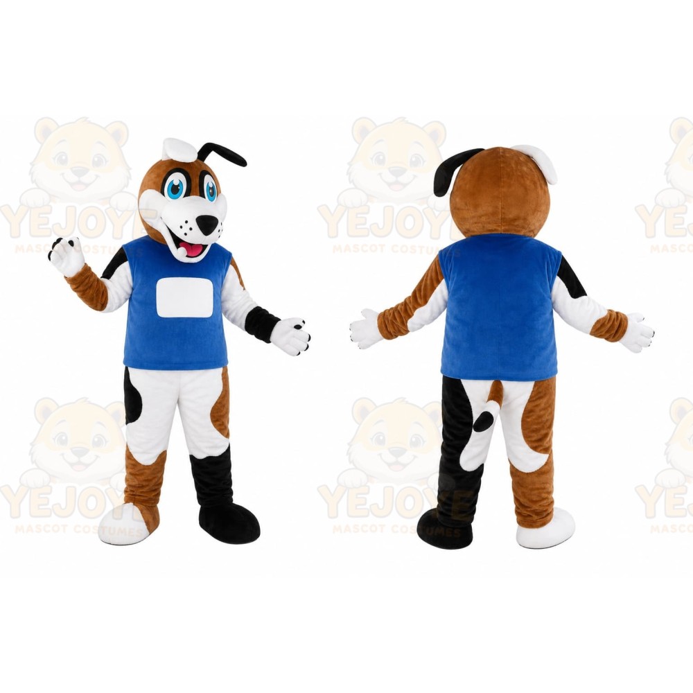 Blue Dog Mascot Costume