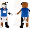Blue Dog Mascot Costume