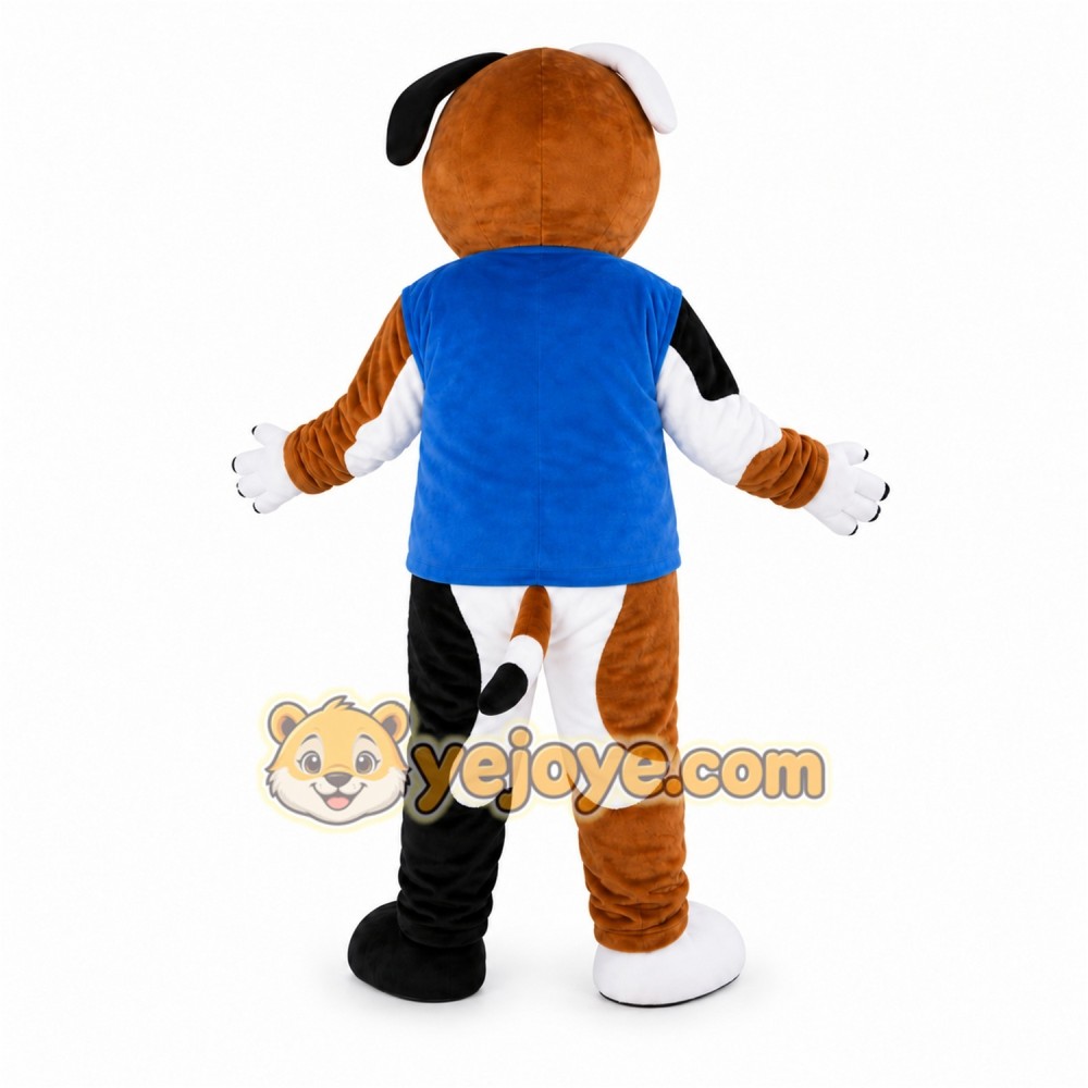 Blue Dog Mascot Costume