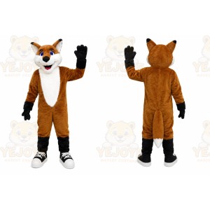 Brown Fox Mascot Costume