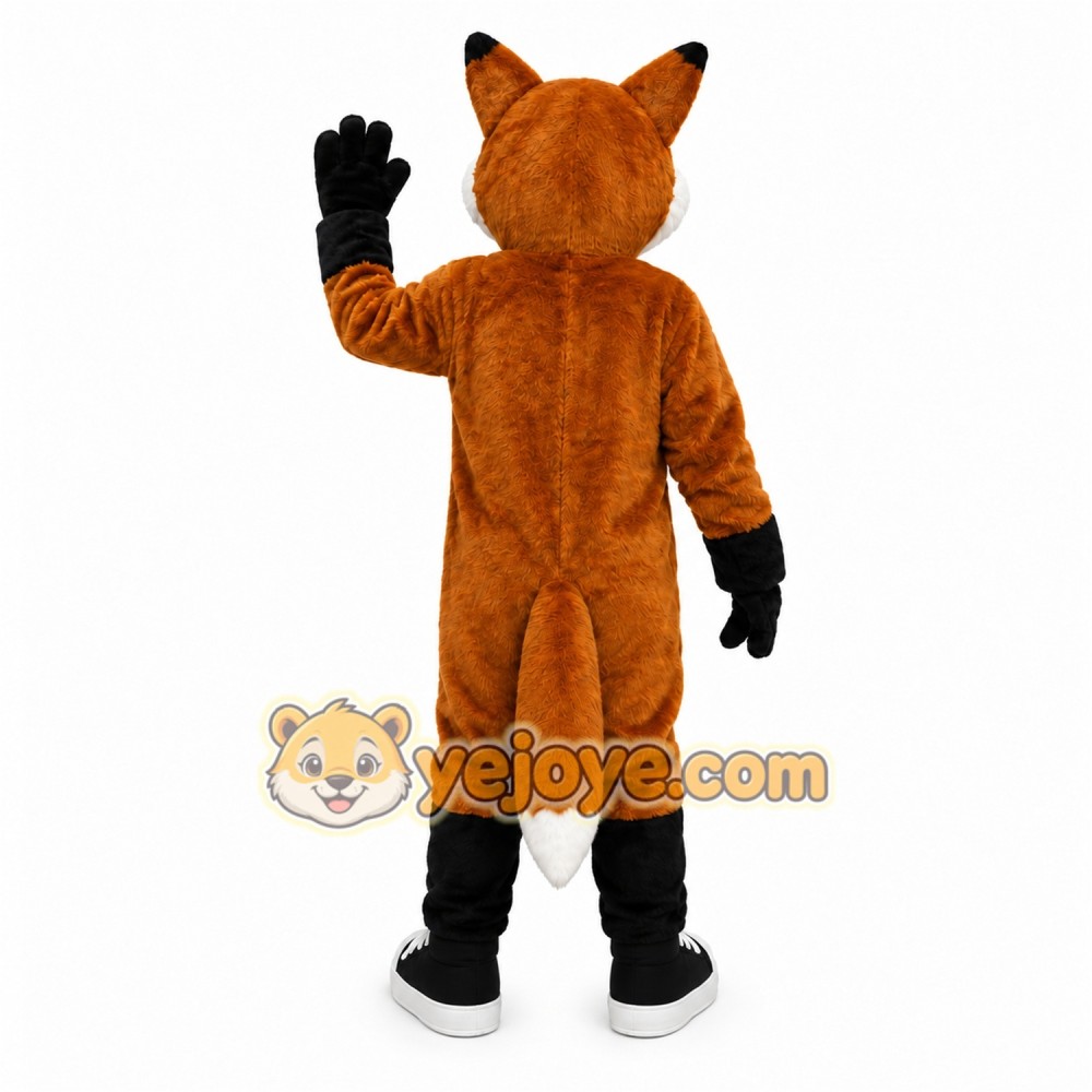 Brown Fox Mascot Costume Brown Fox Mascot Costume