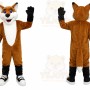 Brown Fox Mascot Costume