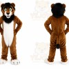 Brown Lion Mascot Costume