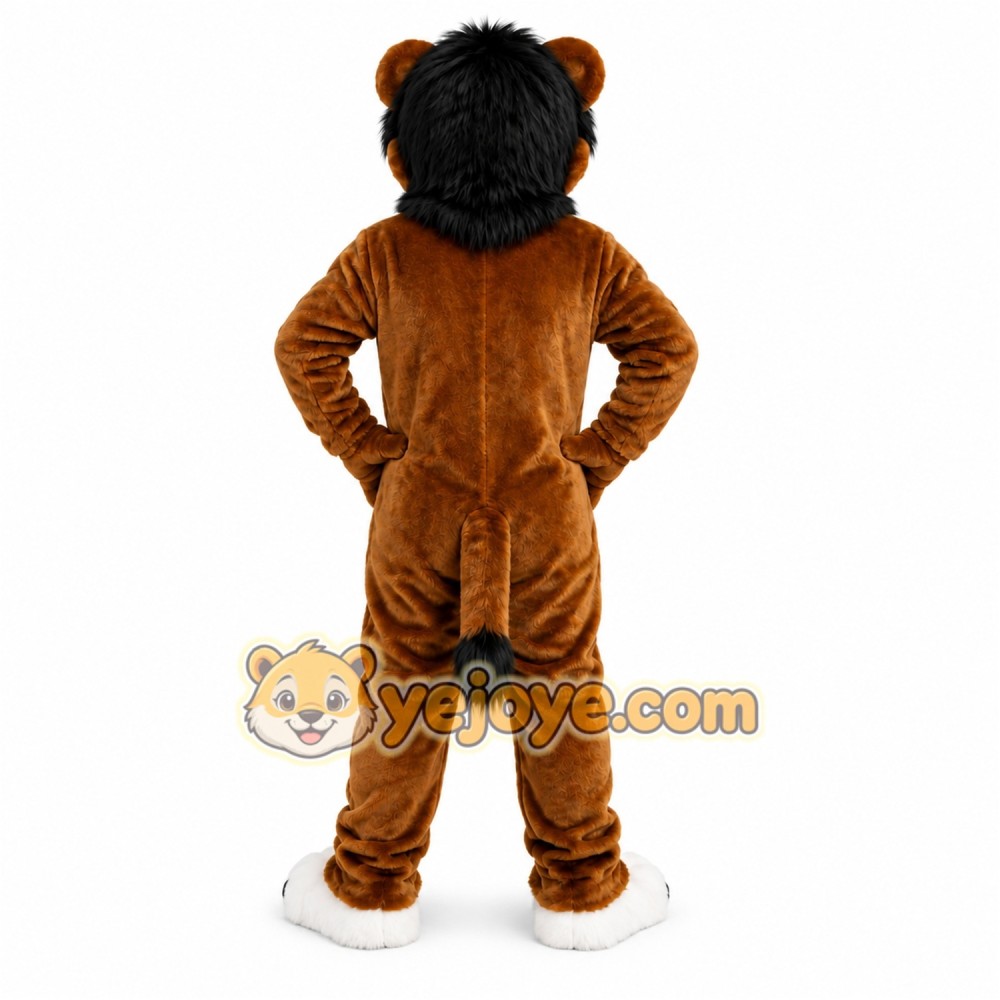 Brown Lion Mascot Costume Brown Lion Mascot Costume