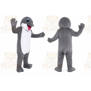 Gray Shark Mascot Costume