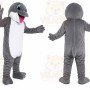 Gray Shark Mascot Costume