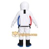 White Astronaut Mascot Costume White Astronaut Mascot Costume