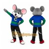 Mouse Blue Shirt Mascot Costume Mouse Blue Shirt Mascot Costume