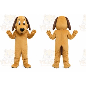 Tan Puppy Mascot Costume