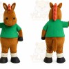 Brown Kangaroo Mascot Costume