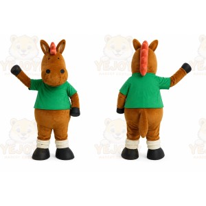 Brown Kangaroo Mascot Costume