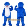 Blue Shark Mascot Costume