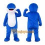 Blue Shark Mascot Costume