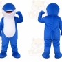 Blue Shark Mascot Costume