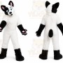 Spotted Dog Mascot Costume