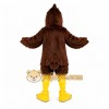 Brown Eagle Mascot Costume