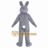 Gray Rabbit Mascot Costume Gray Rabbit Mascot Costume
