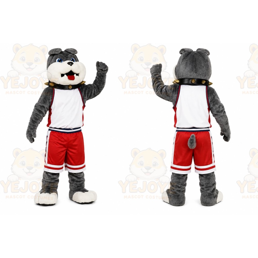 Gray Wolf Sports Mascot Costume