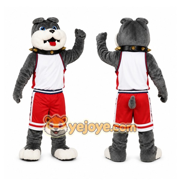 Gray Wolf Sports Mascot Costume