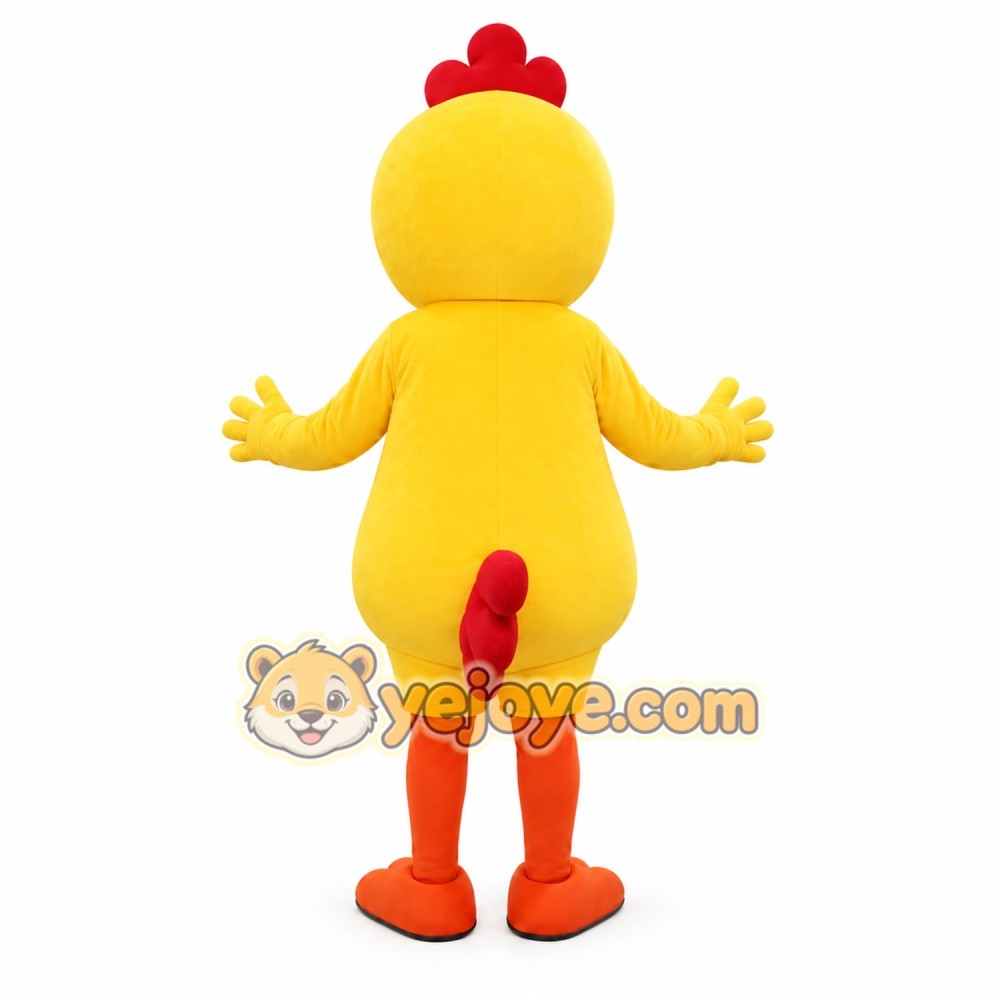 Yellow Chick Mascot Costume Yellow Chick Mascot Costume