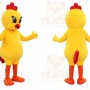 Yellow Chick Mascot Costume