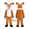 Brown Reindeer Mascot Costume Brown Reindeer Mascot Costume