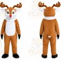 Brown Reindeer Mascot Costume
