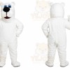 White Dog Mascot Costume