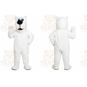 White Dog Mascot Costume