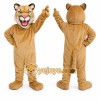 Tan Lion Mascot Costume Tan Lion Mascot Costume