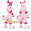 Pink Cat Mascot Costume Pink Cat Mascot Costume